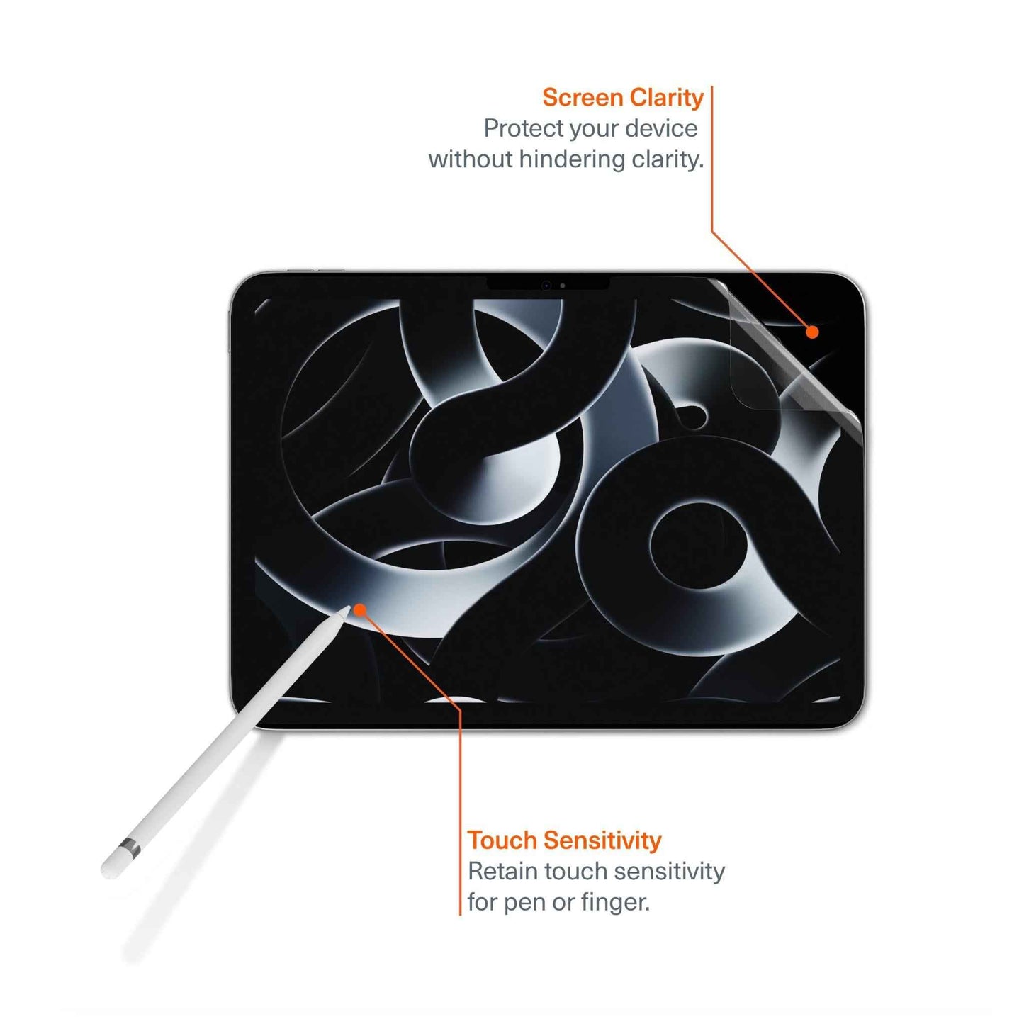 Cygnett OpticShield Glass Screen Protector for iPad Air 13" M3/M2