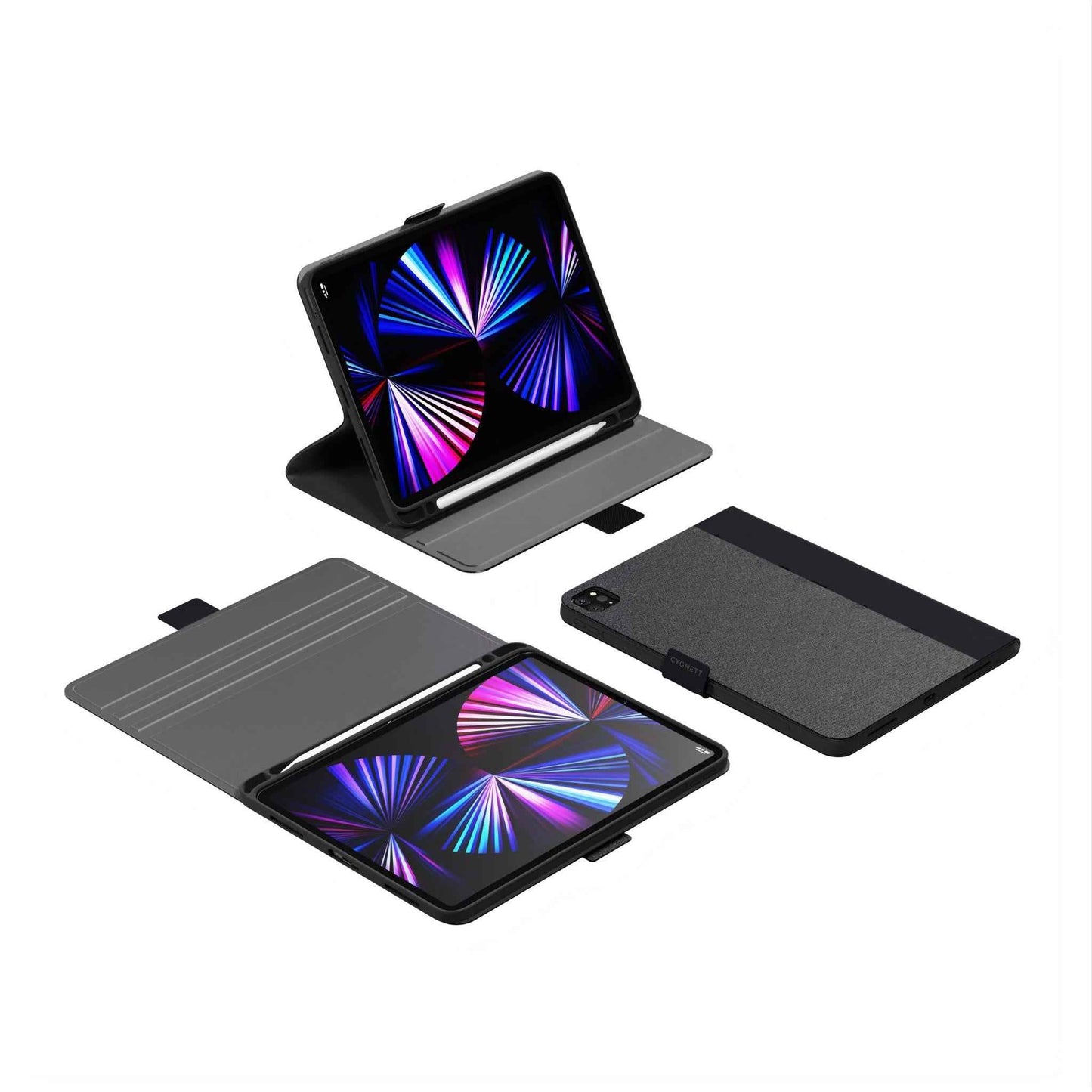 Cygnett TekView Case for iPad Pro 11" M4 (Black)