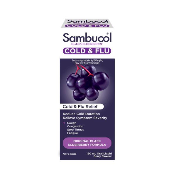 SAMBUCOL COLD & FLU LIQUID