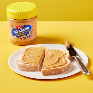 Bega Peanut Butter No Added Sugar Or Salt Smooth 325g