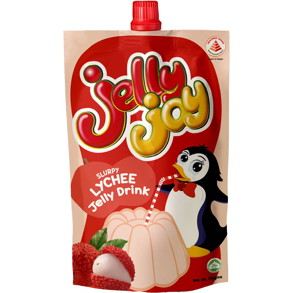 Jelly Joy Slurpy Lychee Jelly Drink 150g