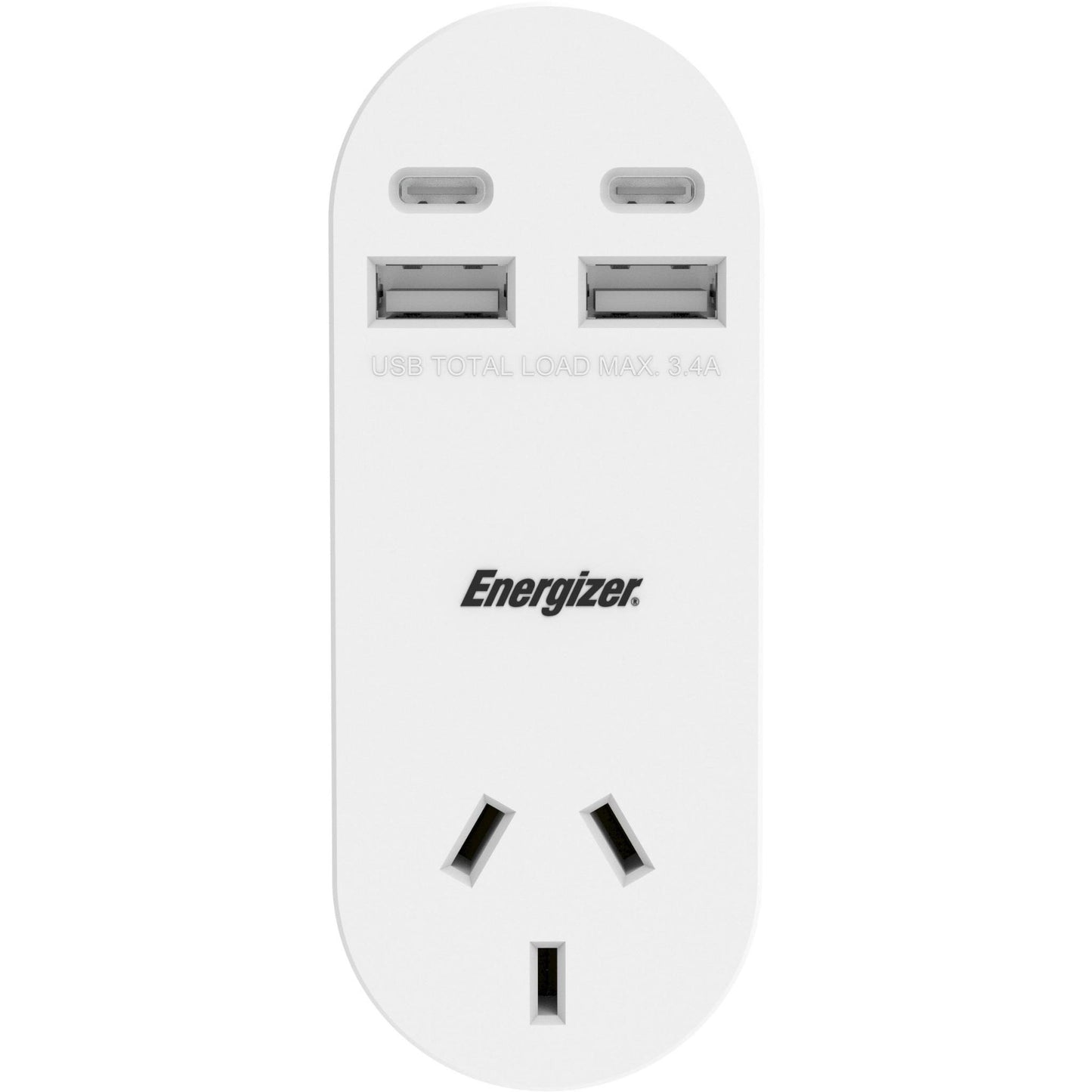 Energizer 1 Outlet Power Adapter with USB