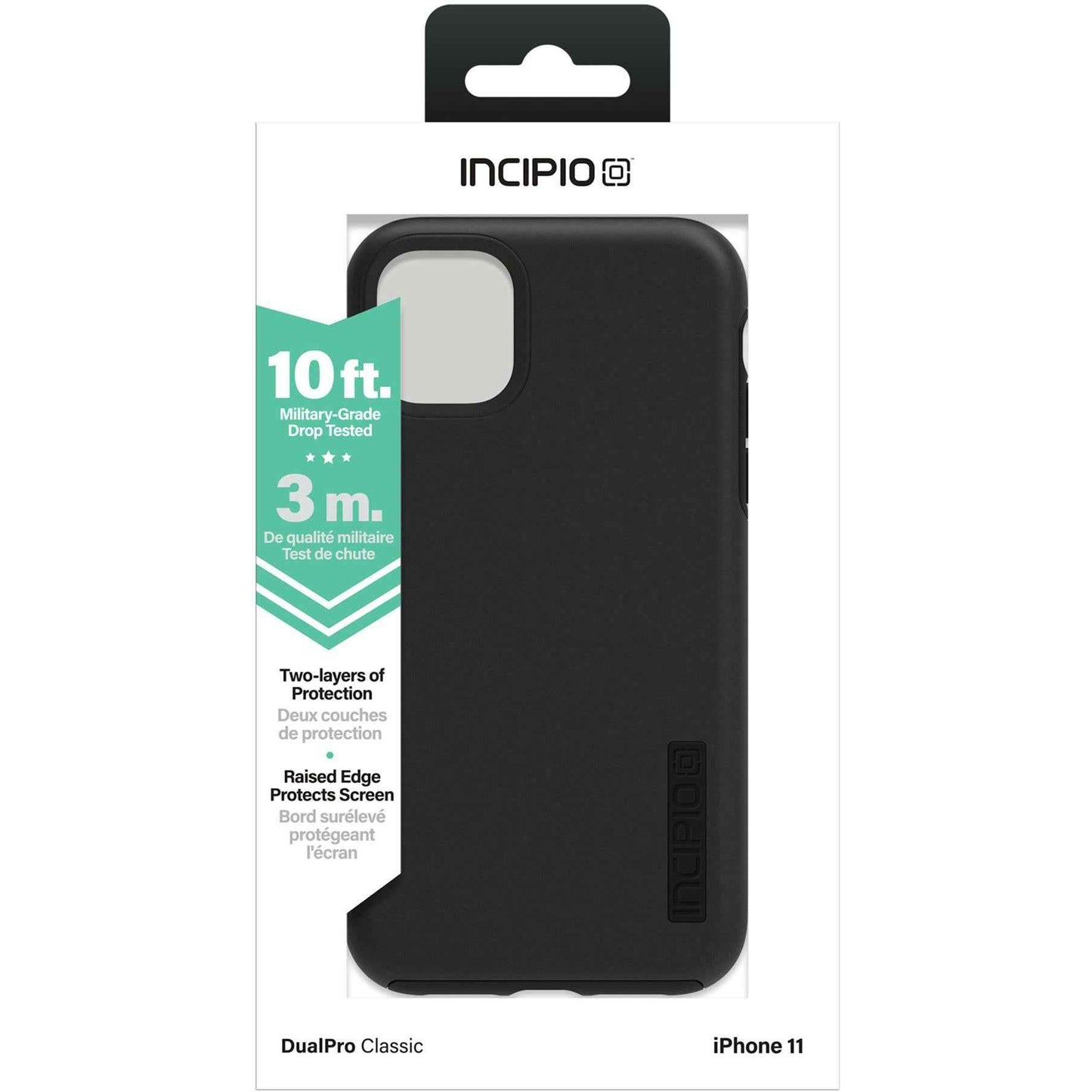 Incipio DualPro Classic Case for iPhone 11 (Black)