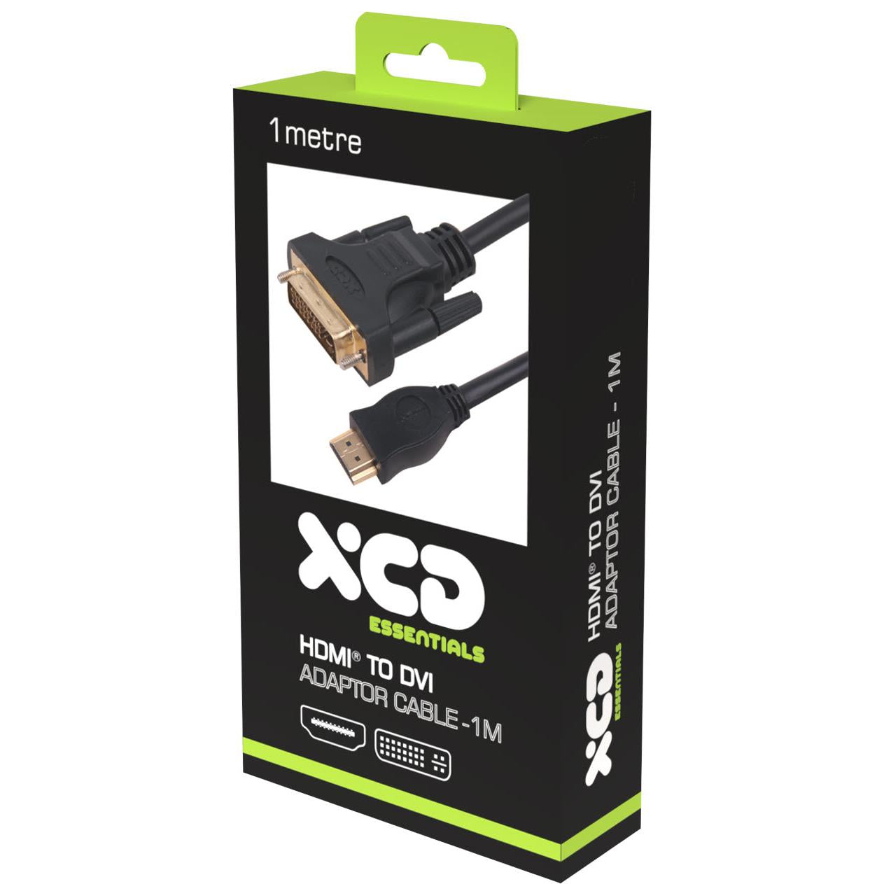 XCD Essentials HDMI to DVI Adapter Cable V2 (1m)