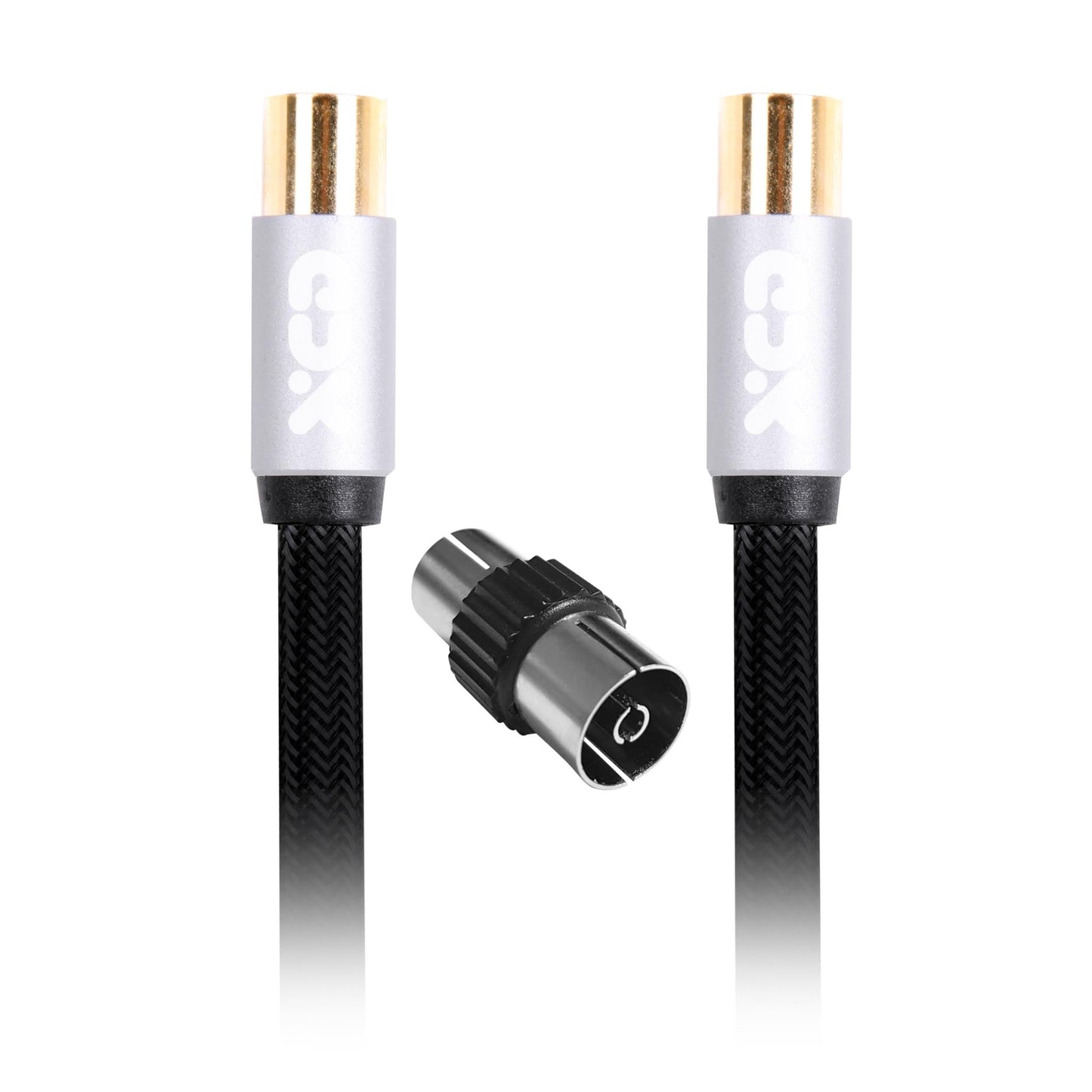 XCD RF TV Antenna Cable with Joiner V2 2M