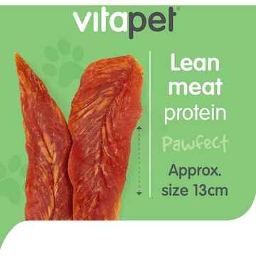 Vita Pet Jerhigh Chicken Tenders Dog Treats 200g