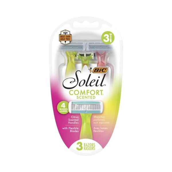 Soleil Comfort Scented Disposable Razors