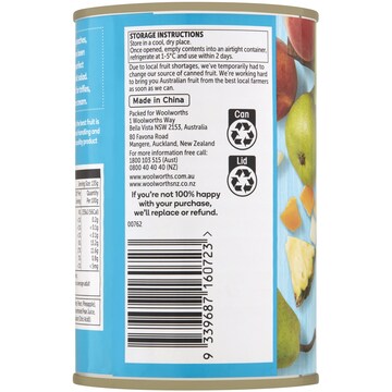 Woolworths Fruit Salad In Juice 410g