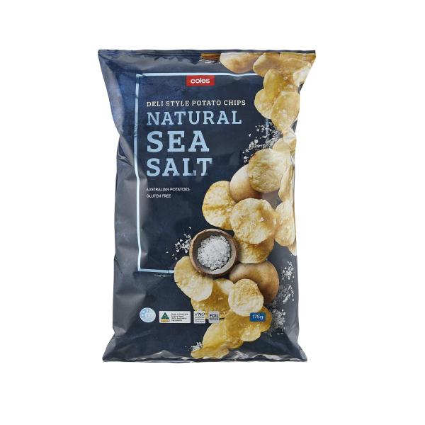 Style Potato Chips Sea Salt