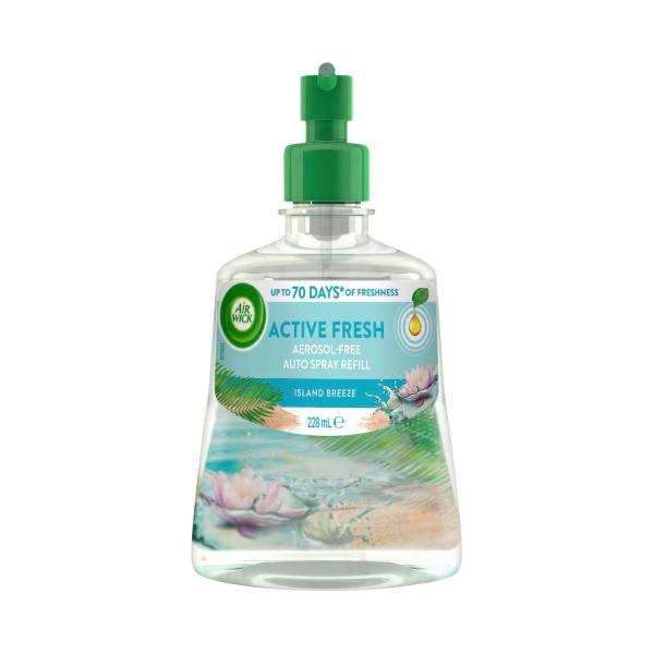 AIR WICK AEROSOL-FREE AUTOMATIC SPRAY REFILL ISLAND BREEZE 228ML