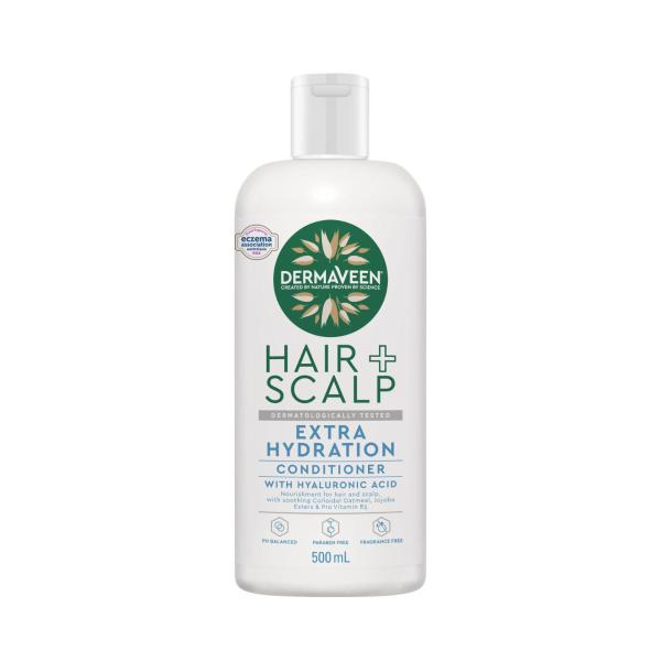 DERMAVEEN HAIR + SCALP EXTRA HYDRATION CONDITIONER 500ML