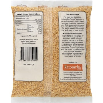 Katoomba Ingredients Moong Dal 1kg