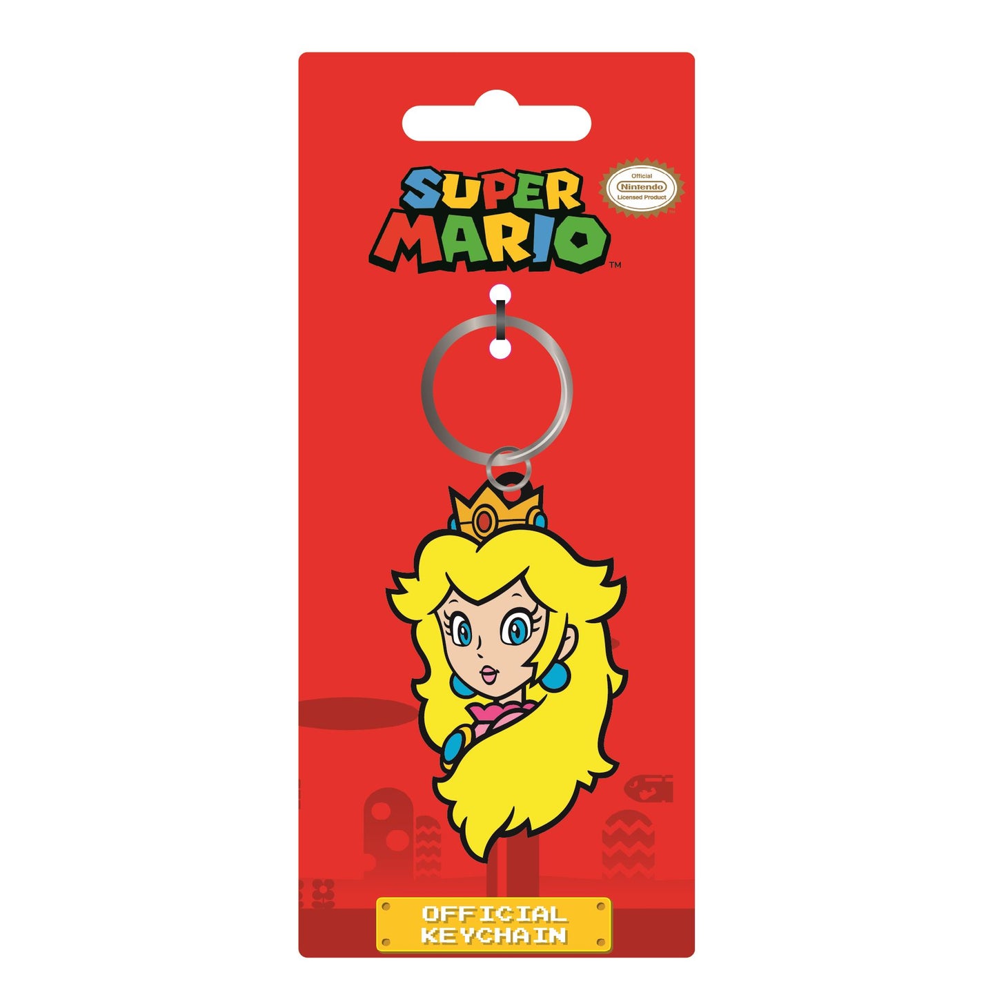 Super Mario - Princess Peach Keyring