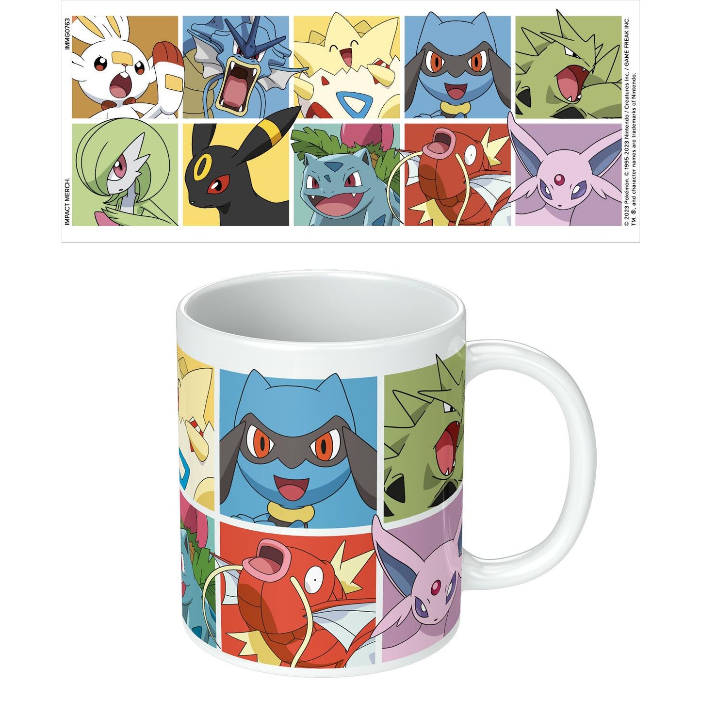 Pokemon - Kanto Grid Mug