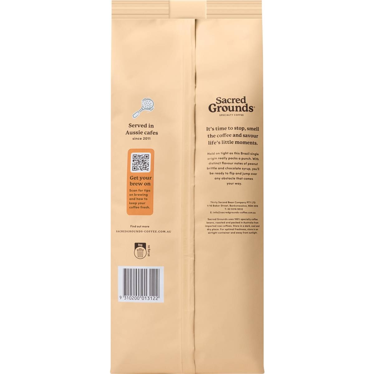 Sacred Grounds Ola Brazil Coffee Beans 1kg