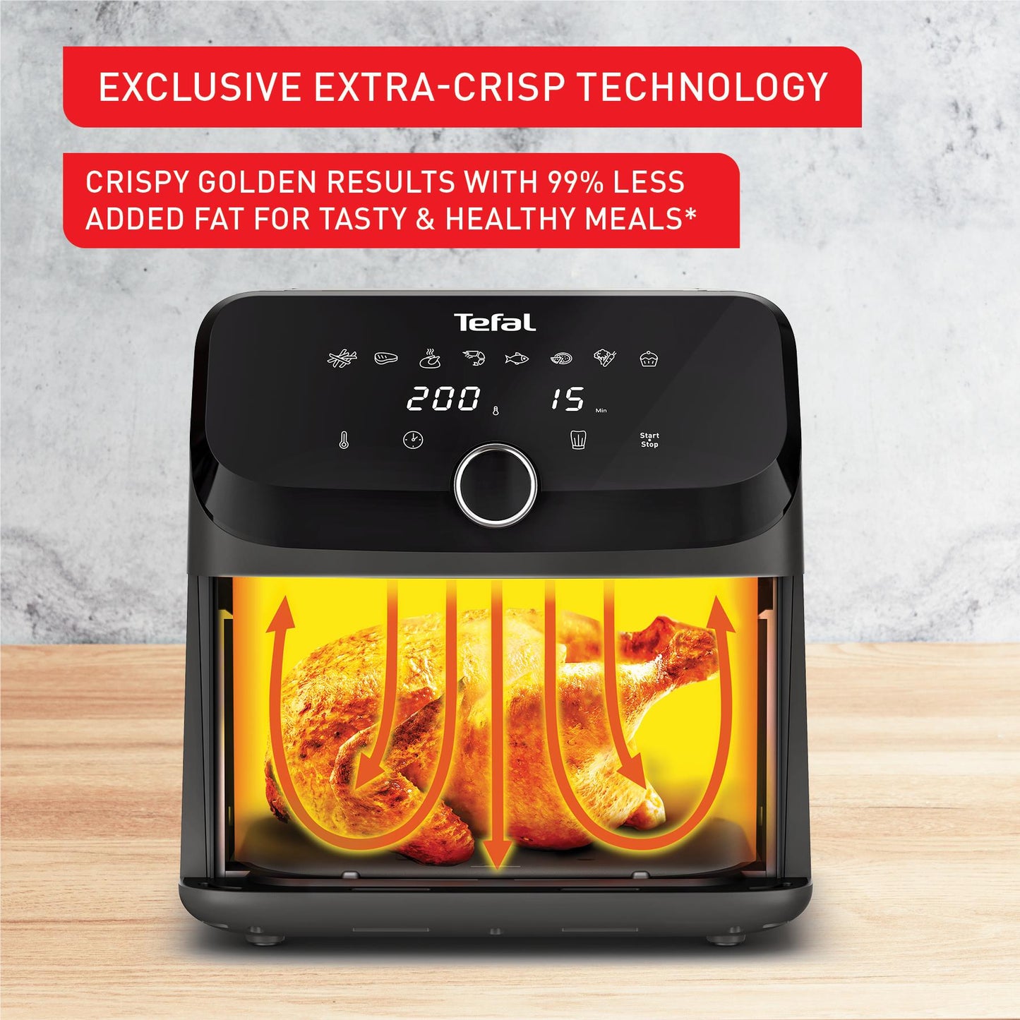 Tefal EY855D Easy Fry Mega 7.5L Air Fryer