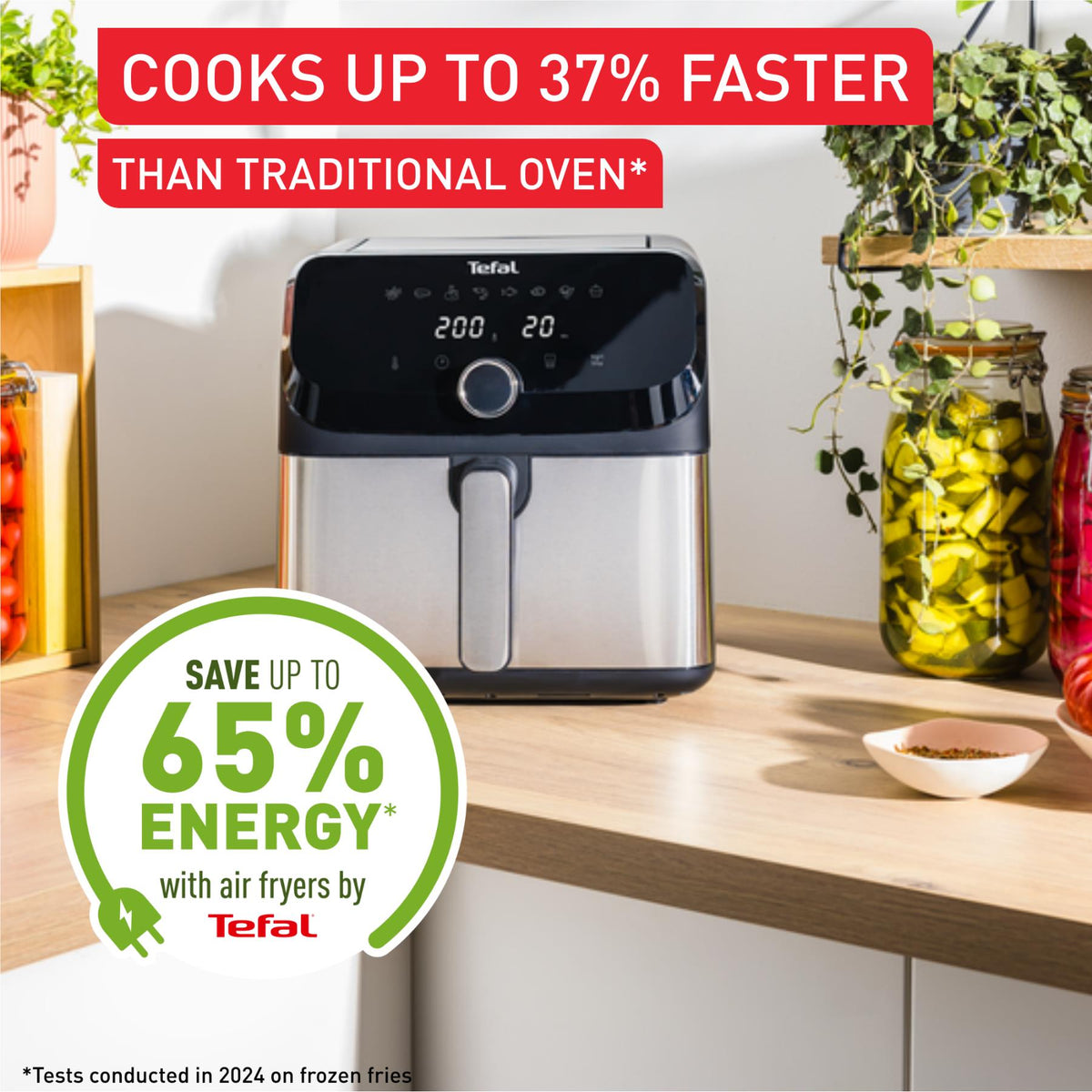 Tefal EY855D Easy Fry Mega 7.5L Air Fryer