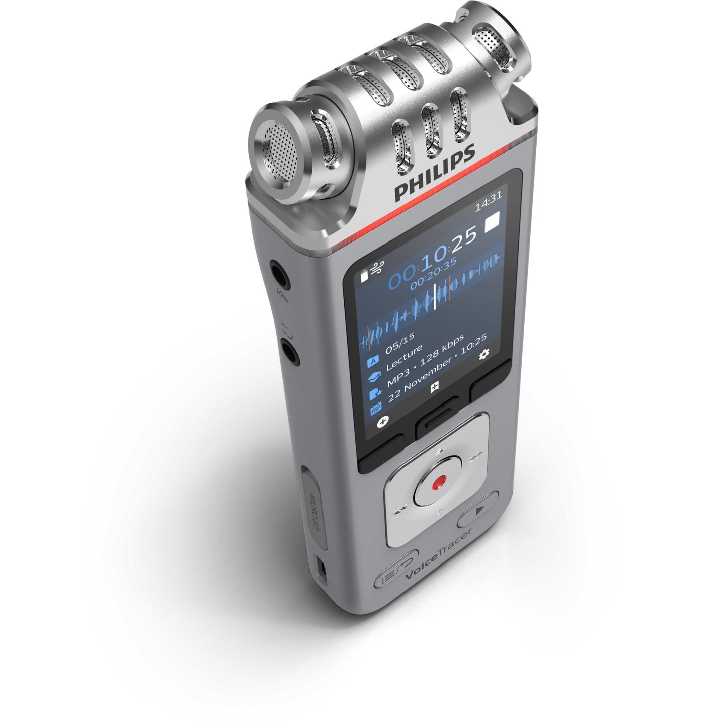 Philips DVT4115 Digital Voice Recorder with App Share