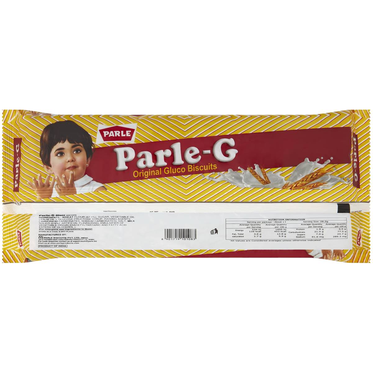 Parle Glucose Biscuits Snack 376g