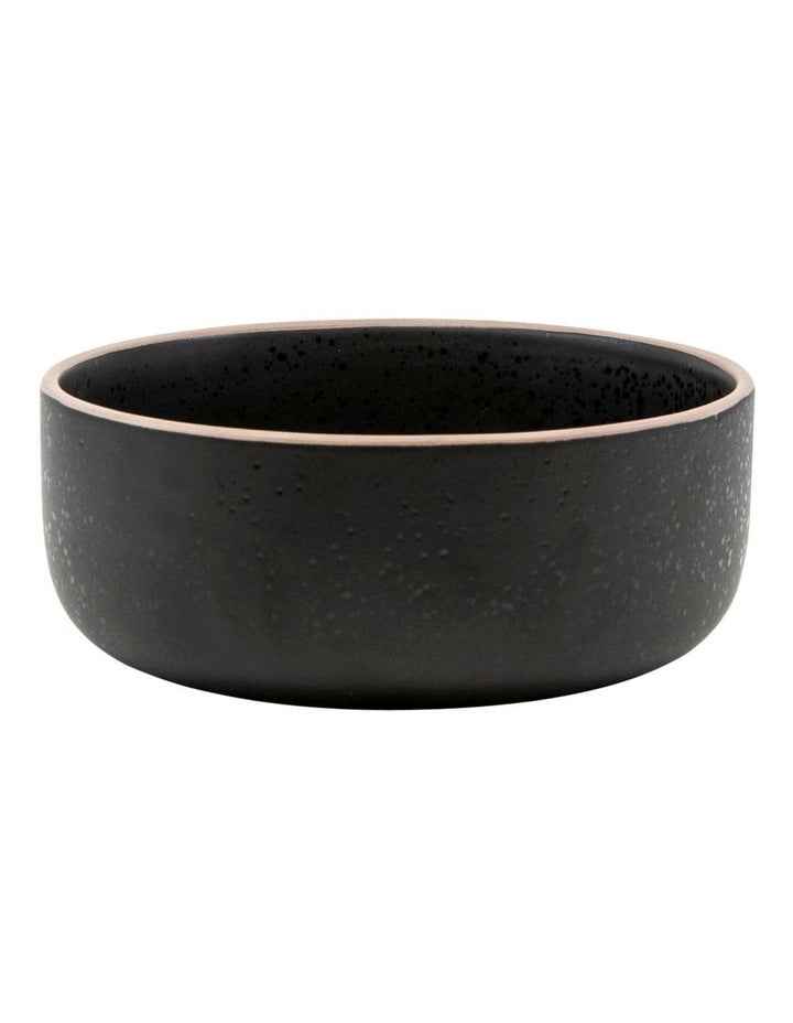 Hana 12 Piece Dinner Set in Black