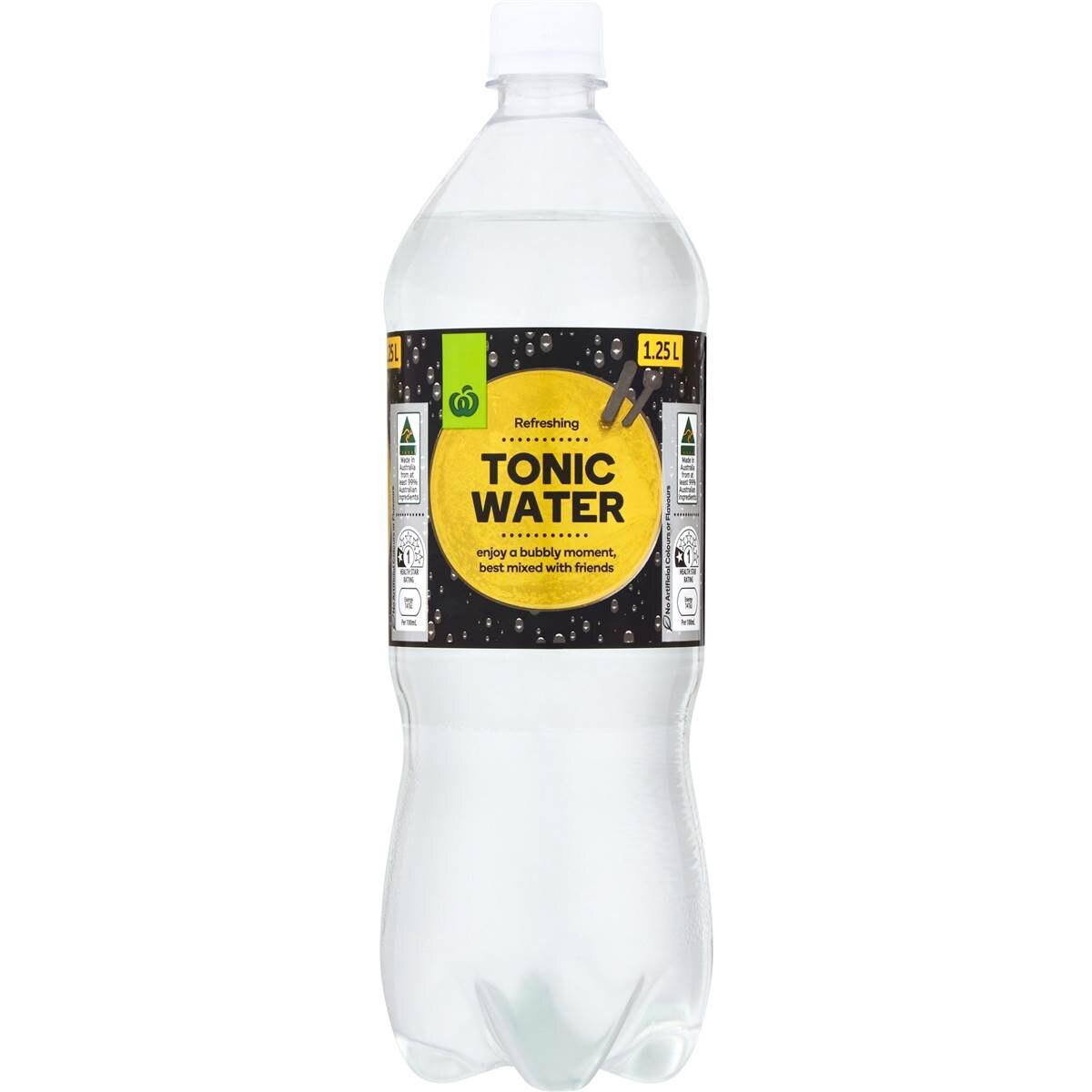 Woolworths Tonic Water 1.25l