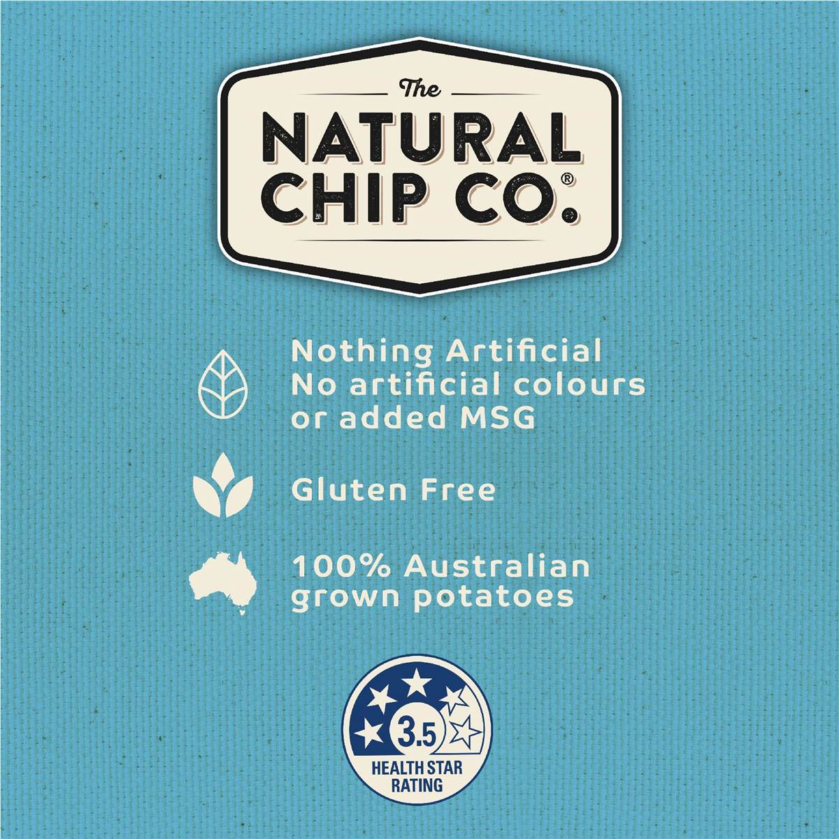 The Natural Chip Co Share Pack Honey Soy Chicken 175g