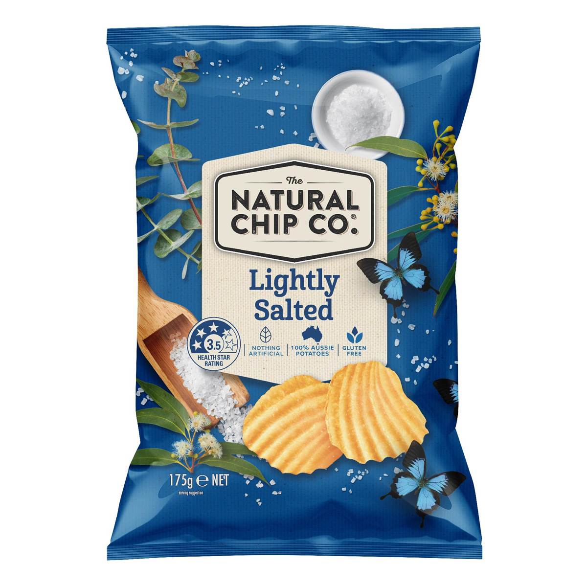The Natural Chip Co Sea Salt 175G