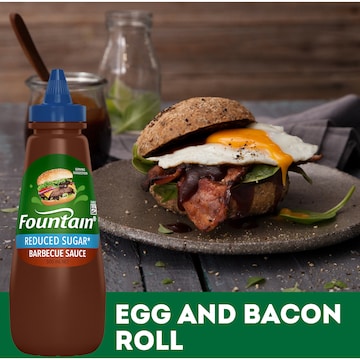 Fountain Barbecue BBQ Sauce Reduced Sugar 500mL