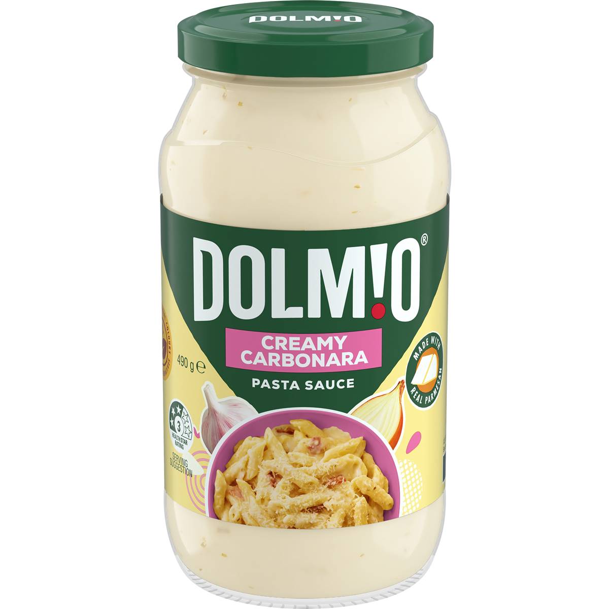 Dolmio Creamy Carbonara Pasta Sauce 490g