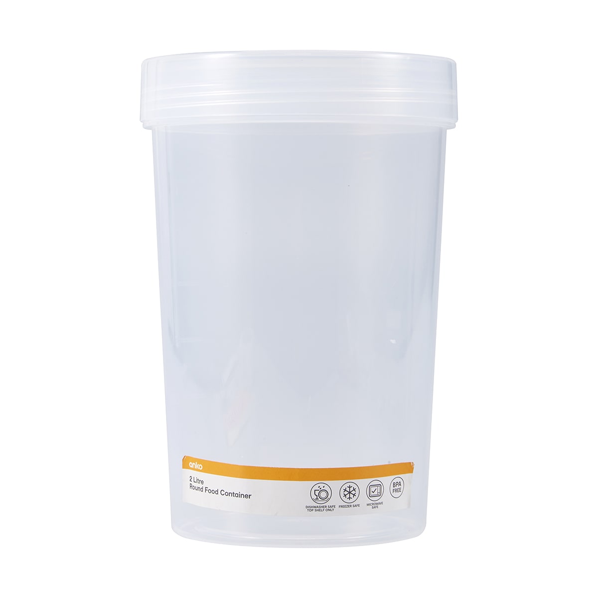 2L Round Food Container