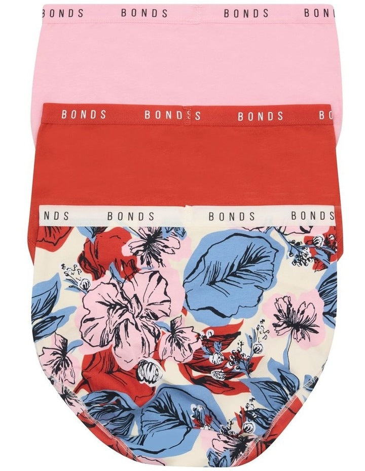 Cottontails Full Brief 3 Pack in Multi