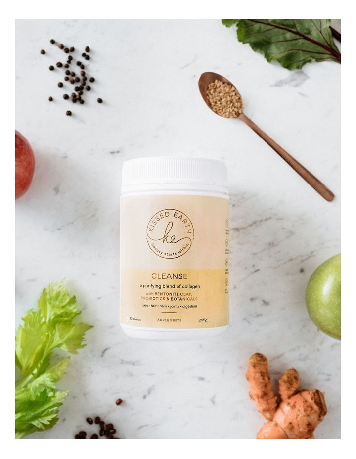 Cleanse Collagen Apple Beets 240g Supplement