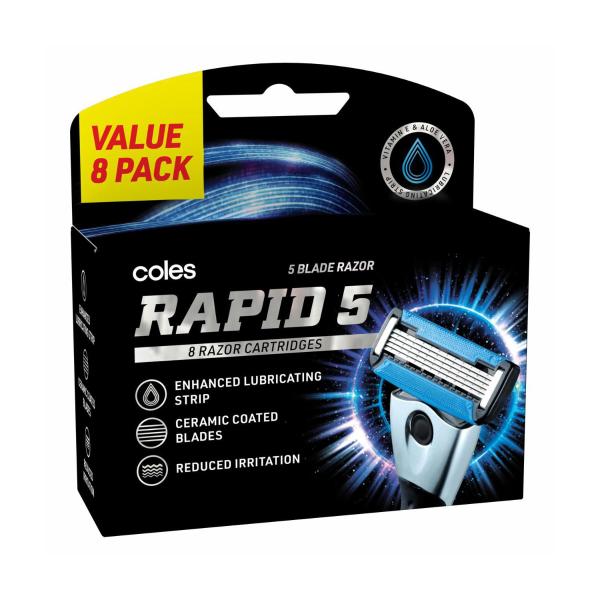 Rapid 5 Razor Cartridges