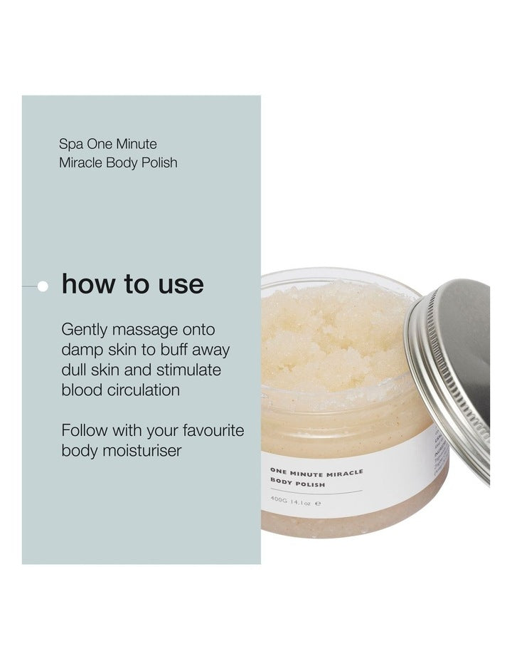 Spa One Minute Miracle Body Polish 400g