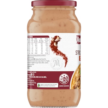 MasterFoods Beef Stroganoff Cooking Sauce 495g