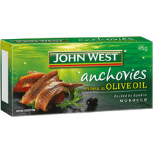 John West Anchovy Fillets In Olive Oil 45g