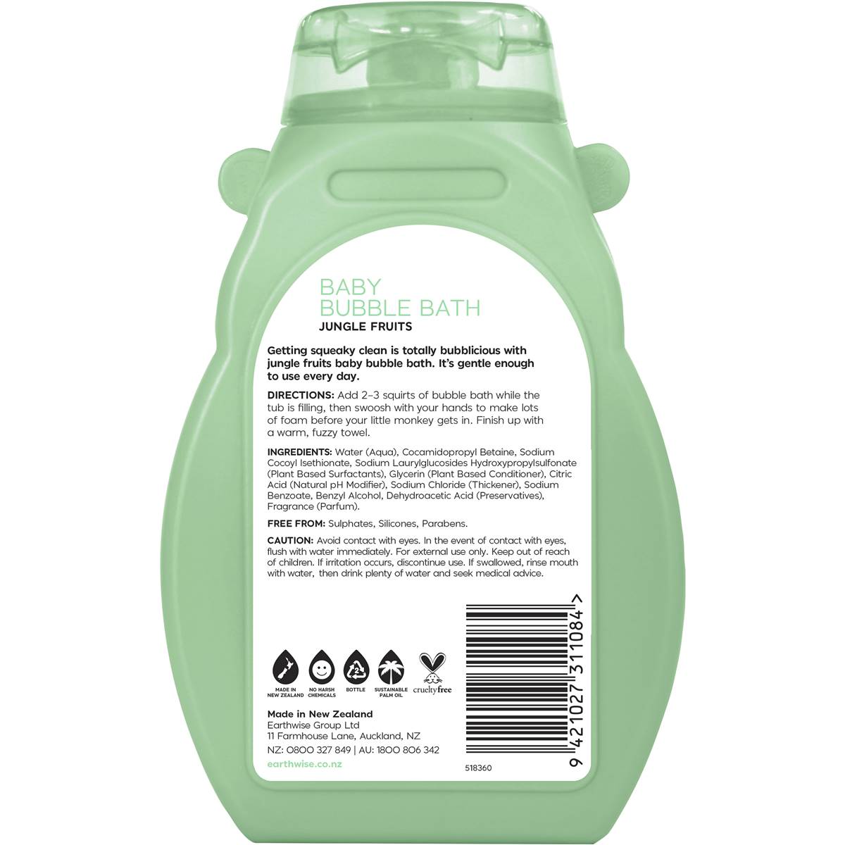 Naturely Nourish Baby Bubble Bath 275mL