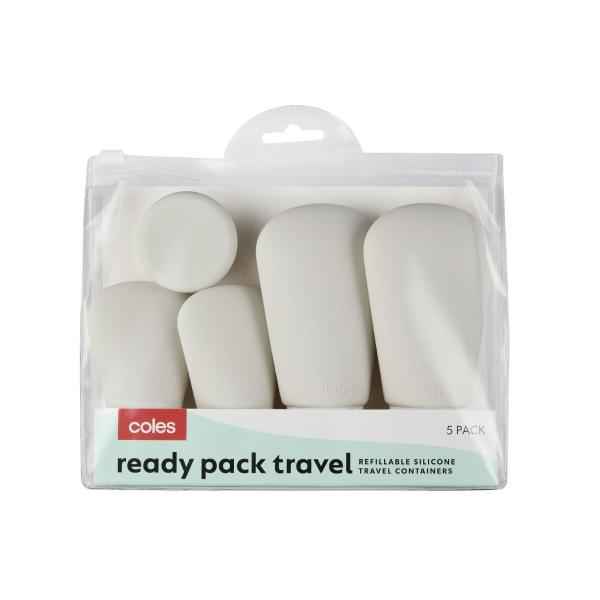 Silicone Refillable Travel Containers