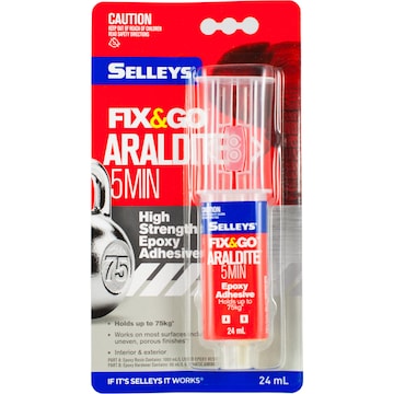 Selleys Adhesive Araldite 5 Minute Dispenser 24mL