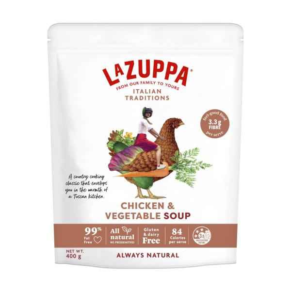 Soup Pouch Tuscan Chicken Vegetable & Rice