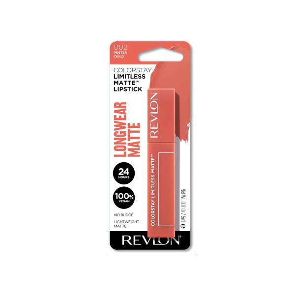 REVLON COLORSTAY LIMITLESS MATTE LIQUID LIPSTICK POSTER CHILD 5mL