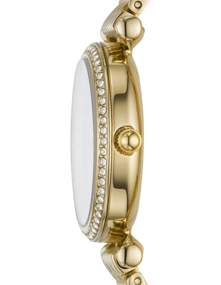 Carlie Mini Gold-Tone Analogue Watch