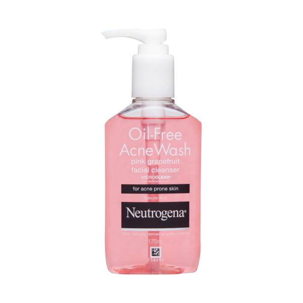 Oil Free Acne Wash Pink Grapefruit Facial Cleanser