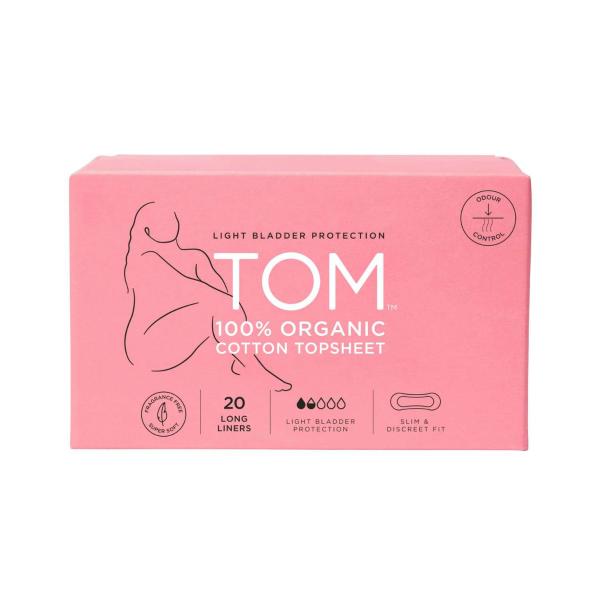 TOM INCONTINENCE LINERS LONG 20 PACK