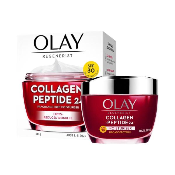 OLAY REGENERIST COLLAGEN PEPTIDE24 MOISTURISER SPF30 50GRAM