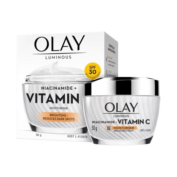 OLAY LUMINOUS VITAMINC C MOISTURISER SPF30 50GRAM