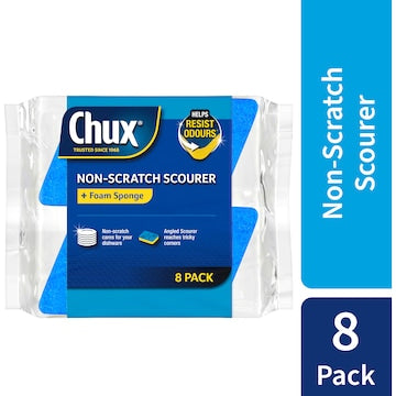 Chux Non Scratch Scourer Scrubs 8 pack