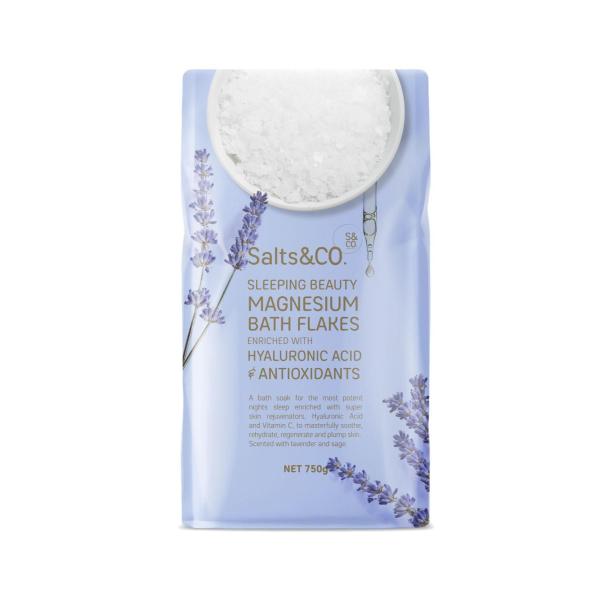 SALT & CO MAGNESIUM FLAKES SLEEPING BEAUTY 750G