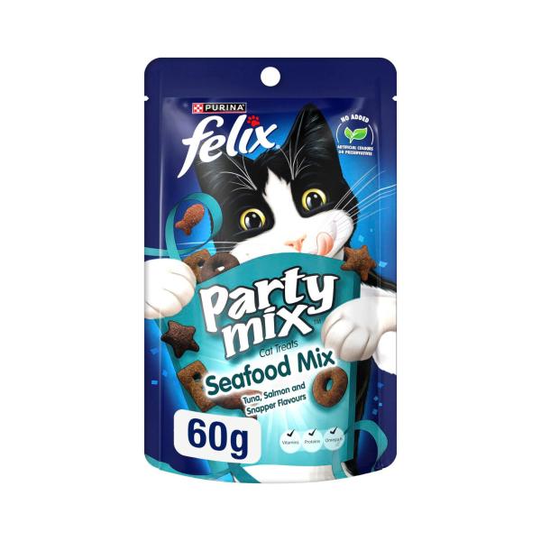 Party Mix Seafood Cat Treats