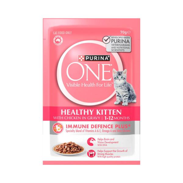 Cat Food Pouch Kitten With Chicken